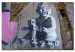 Canvas Art Print Kill people baby (Banksy) 58939