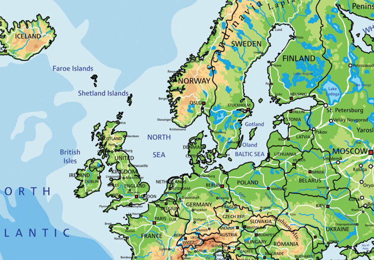 Decorative Pinboard World Geography [Cork Map] 92239 additionalImage 6