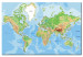 Decorative Pinboard World Geography [Cork Map] 92239 additionalThumb 2