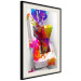 Wall Poster Three-dimensional shapes - colorful geometric abstraction in 3D form 115049 additionalThumb 3