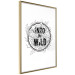 Poster Into the Wild - black and white composition with a floral motif and texts 116349 additionalThumb 6