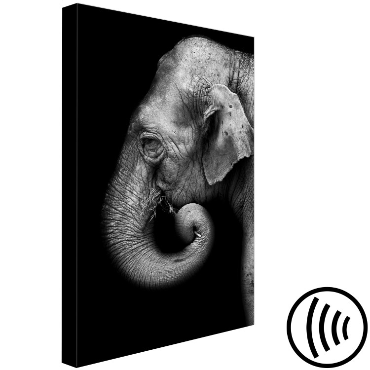 Canvas Print Portrait of Elephant (1 Part) Vertical 116449 additionalImage 6