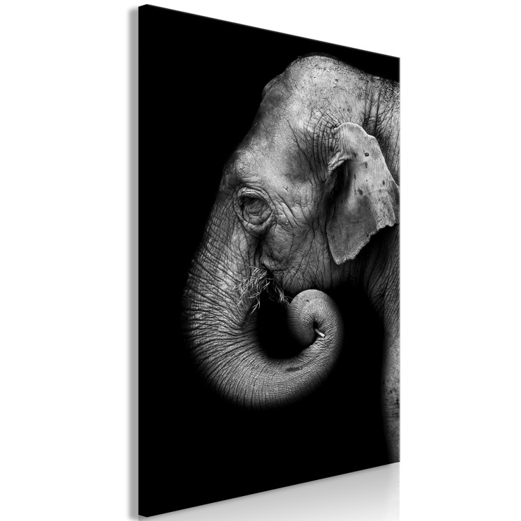 Canvas Print Portrait of Elephant (1 Part) Vertical 116449 additionalImage 2