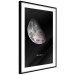 Poster Moon - silver globe and English text on a black cosmos background 116749 additionalThumb 10