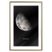 Poster Moon - silver globe and English text on a black cosmos background 116749 additionalThumb 16