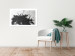 Wall Poster Shadow of Nature - black and white landscape of tree and birds on a rough background 117249 additionalThumb 2
