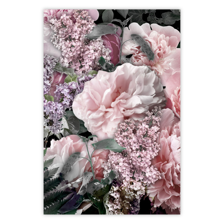 Poster You Mean Everything to Me - flowers and plants in pastel shades 123049