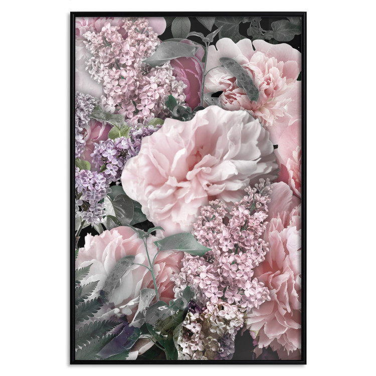 Poster You Mean Everything to Me - flowers and plants in pastel shades 123049 additionalImage 24
