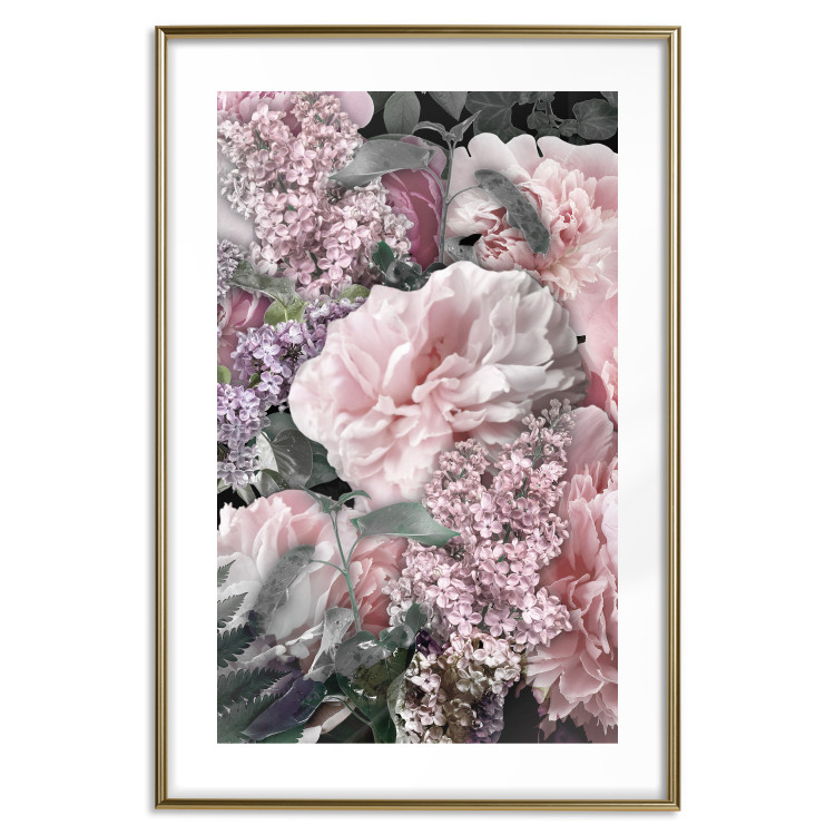 Poster You Mean Everything to Me - flowers and plants in pastel shades 123049 additionalImage 16