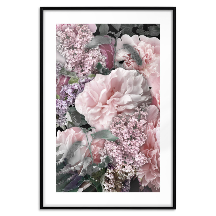 Poster You Mean Everything to Me - flowers and plants in pastel shades 123049 additionalImage 17
