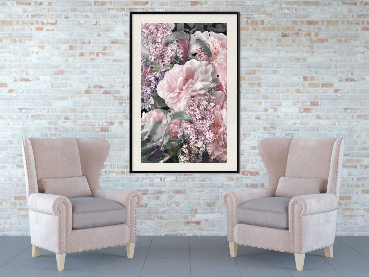 Poster You Mean Everything to Me - flowers and plants in pastel shades 123049 additionalImage 22