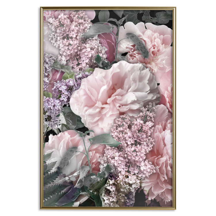Poster You Mean Everything to Me - flowers and plants in pastel shades 123049 additionalImage 20