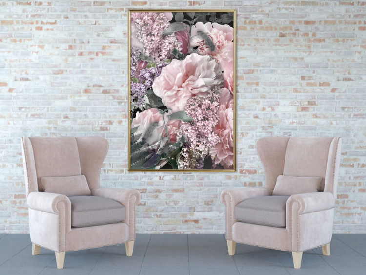 Poster You Mean Everything to Me - flowers and plants in pastel shades 123049 additionalImage 7