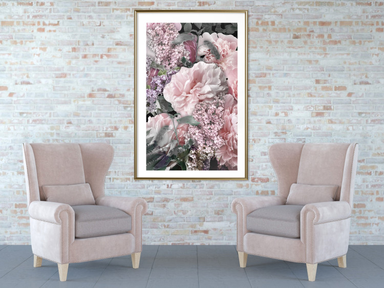 Poster You Mean Everything to Me - flowers and plants in pastel shades 123049 additionalImage 15
