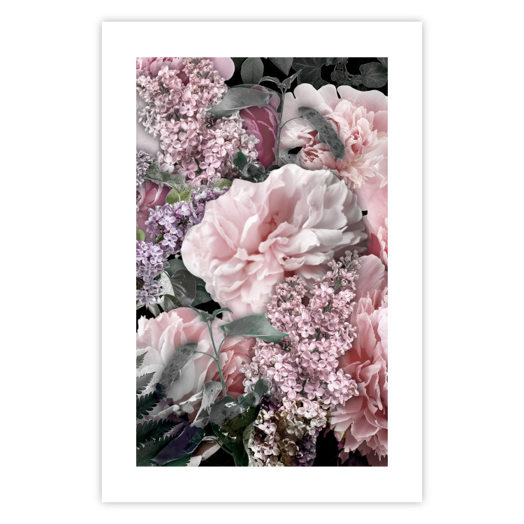 Poster You Mean Everything to Me - flowers and plants in pastel shades 123049 additionalImage 25