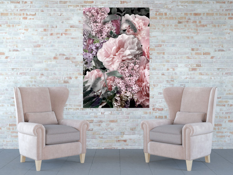 Poster You Mean Everything to Me - flowers and plants in pastel shades 123049 additionalImage 23