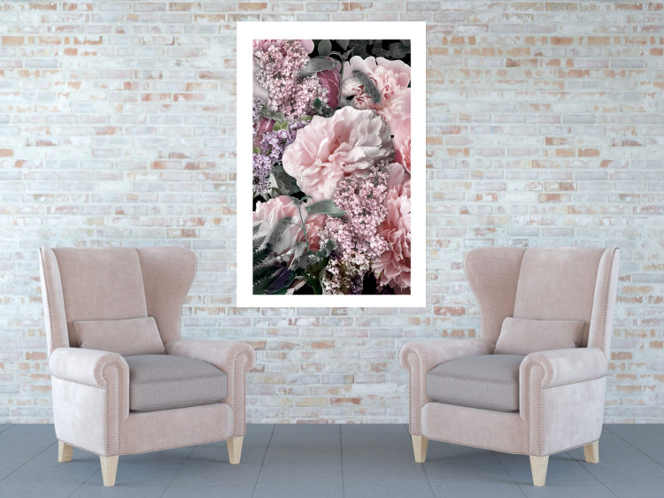 Poster You Mean Everything to Me - flowers and plants in pastel shades 123049 additionalImage 4