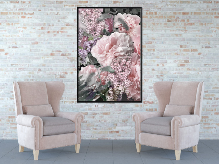 Poster You Mean Everything to Me - flowers and plants in pastel shades 123049 additionalImage 5