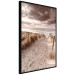 Wall Poster Distant Dune - seascape and beach against sky in sepia motif 123749 additionalThumb 10