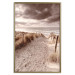 Wall Poster Distant Dune - seascape and beach against sky in sepia motif 123749 additionalThumb 16
