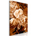 Canvas Print Autumn bouquet of flowers - a photograph of flowers in sepia colour 123849 additionalThumb 2