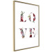 Wall Poster Love in Flowers - text with colorful flowers in English inscription 124449 additionalThumb 14