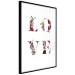 Wall Poster Love in Flowers - text with colorful flowers in English inscription 124449 additionalThumb 10