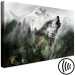 Canvas Print Howling Wolf (1 Part) Wide 125949 additionalThumb 6