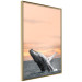 Poster Dance at Dawn - seascape of dolphins in the sea against a rising sun 126249 additionalThumb 12