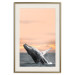 Poster Dance at Dawn - seascape of dolphins in the sea against a rising sun 126249 additionalThumb 20