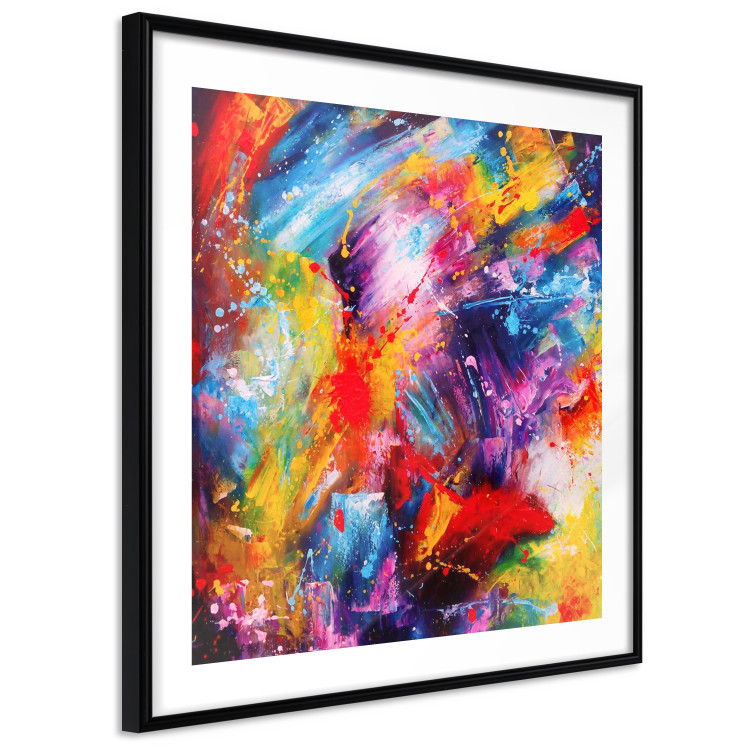 Wall Poster New Year - abstract and multicolored composition in a watercolor motif 127049 additionalImage 6