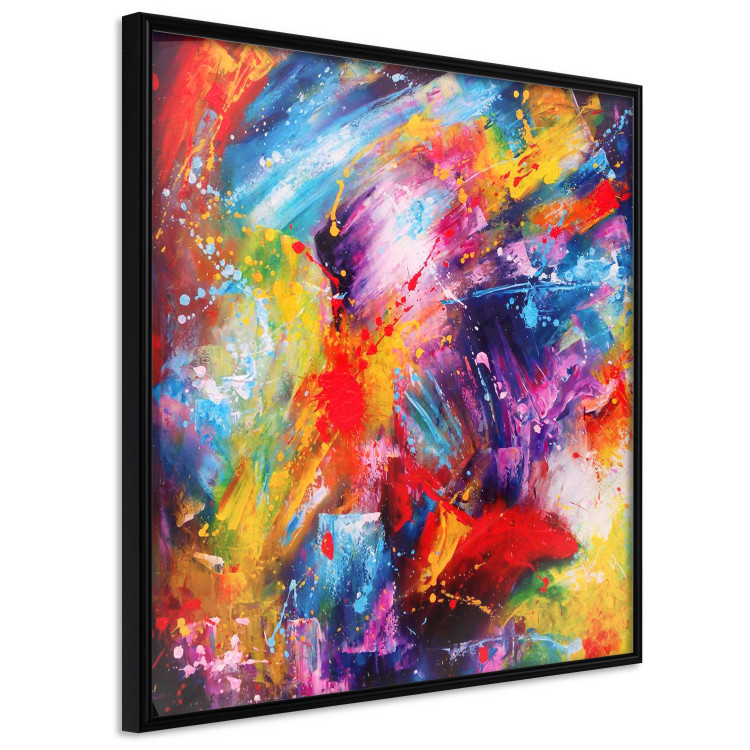 Wall Poster New Year - abstract and multicolored composition in a watercolor motif 127049 additionalImage 11
