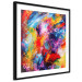 Wall Poster New Year - abstract and multicolored composition in a watercolor motif 127049 additionalThumb 6