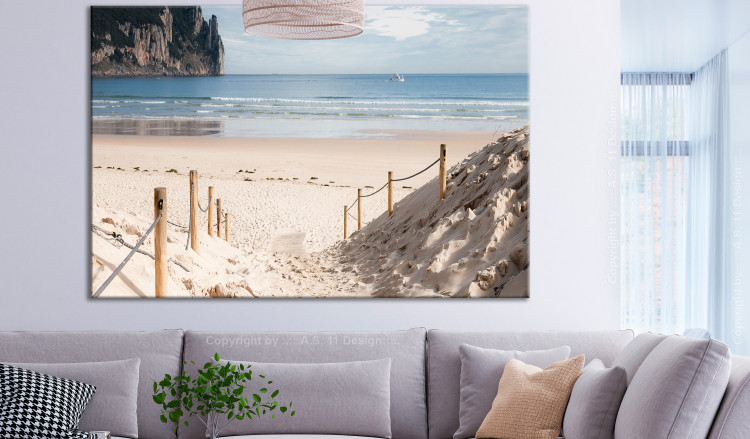 Large canvas print Beach Path [Large Format] 128749 additionalImage 5