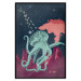 Wall Poster Cosmic Octopus - abstraction with a marine animal against a starry background 129149 additionalThumb 27