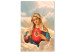 Canvas Mary (1-part) vertical - figure of the Virgin Mary among clouds 129349