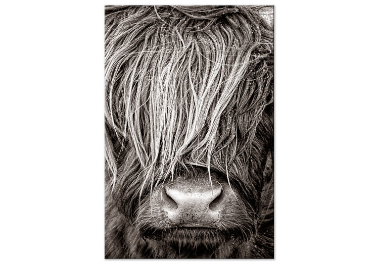 Canvas Print Face to Face with Nature (1-piece) Vertical - photograph of an animal 130249