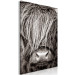 Canvas Print Face to Face with Nature (1-piece) Vertical - photograph of an animal 130249 additionalThumb 2