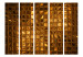 Room Separator Puzzle of Majesty II (5-piece) - shining background with golden mosaic 133549 additionalThumb 3