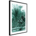 Poster Turquoise Lagoon - tropical palm landscape in turquoise contrast 134449 additionalThumb 12