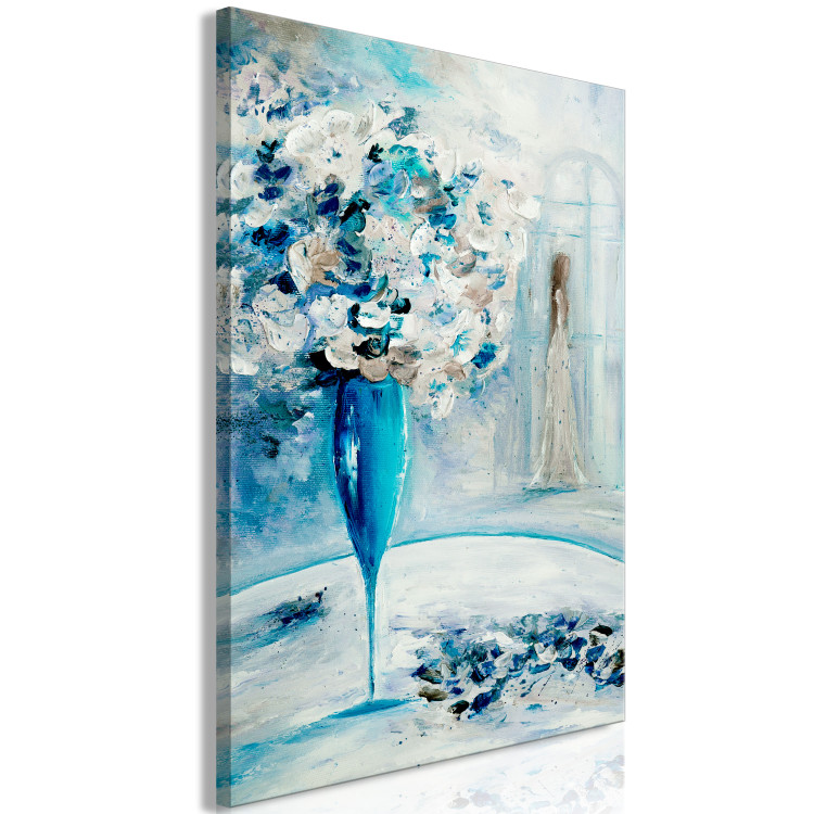 Canvas Print Bouquet of Hope (1-piece) Vertical - flowers in rustic motif 135949 additionalImage 2