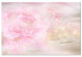 Canvas Ornamental Roses (1-piece) - pink flowers and light abstraction in the background 144049