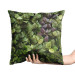 Decorative Velor Pillow Laying green - a lush vegetation in a detailed representation 147049 additionalThumb 2