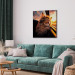 Canvas Print AI Maine Coon Cat - Animal on a Journey to the Setting Sun - Square 150149 additionalThumb 10