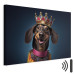 Canvas AI Dog Dachshund - Portrait of a Smiling Animal Wearing a Crown - Horizontal 150249 additionalThumb 8