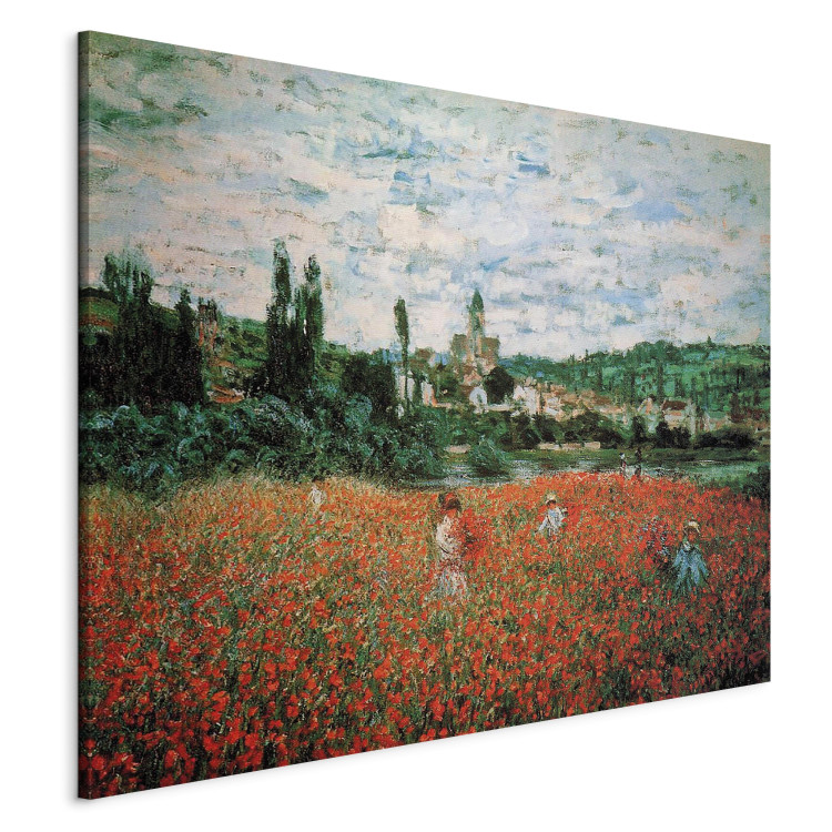 Reproduction Painting Poppy Field Near Vetheuil 150349 additionalImage 2
