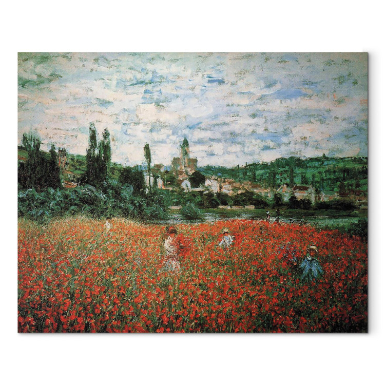 Reproduction Painting Poppy Field Near Vetheuil 150349