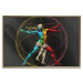Wall Poster Vitruvian athlete - a composition inspired by da Vinci's creation 151149 additionalThumb 12