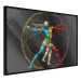 Wall Poster Vitruvian athlete - a composition inspired by da Vinci's creation 151149 additionalThumb 8