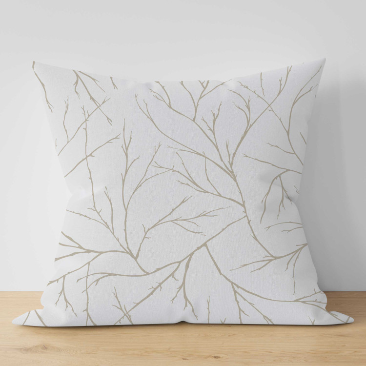 Decorative Microfiber Pillow Arrangement of Twigs - Organic Composition With Delicate Plants 151349 additionalImage 5